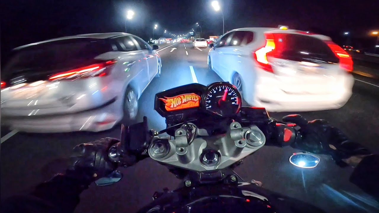Yamaha Fz6 | POV- Night Ride🌙 | Pure Sound