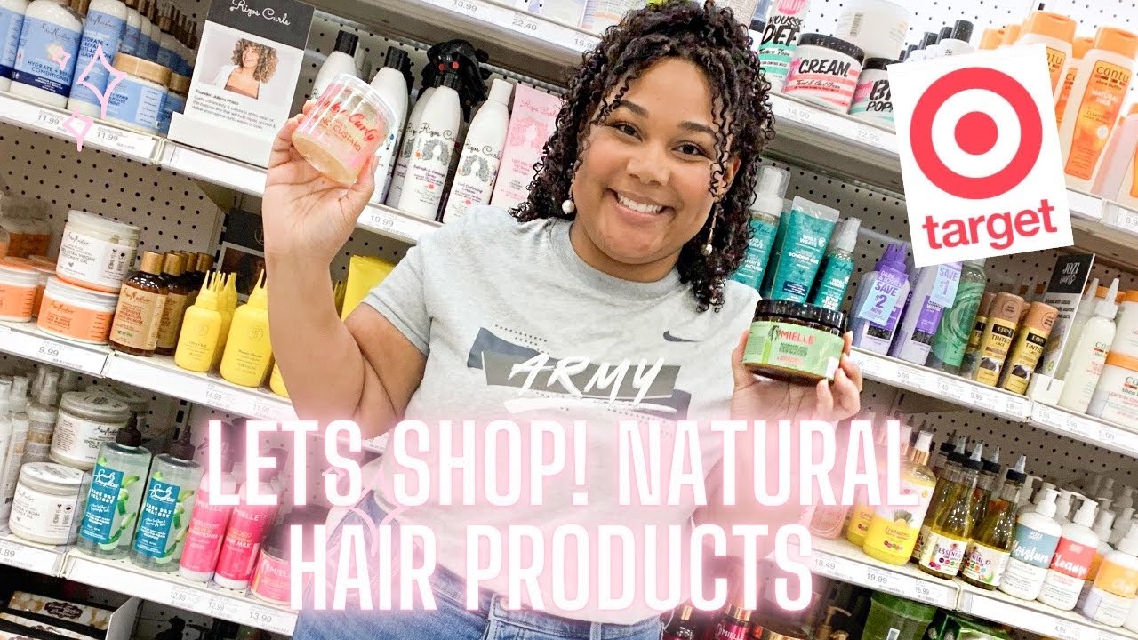 NATURAL HAIR and CURLY HAIR PRODUCTS TO BUY AT TARGET!