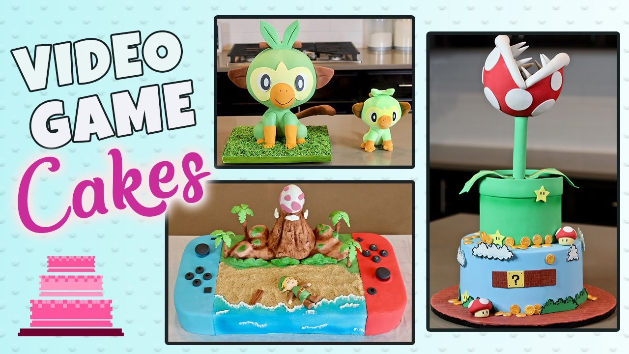 VIDEO GAME CAKE COMPILATION