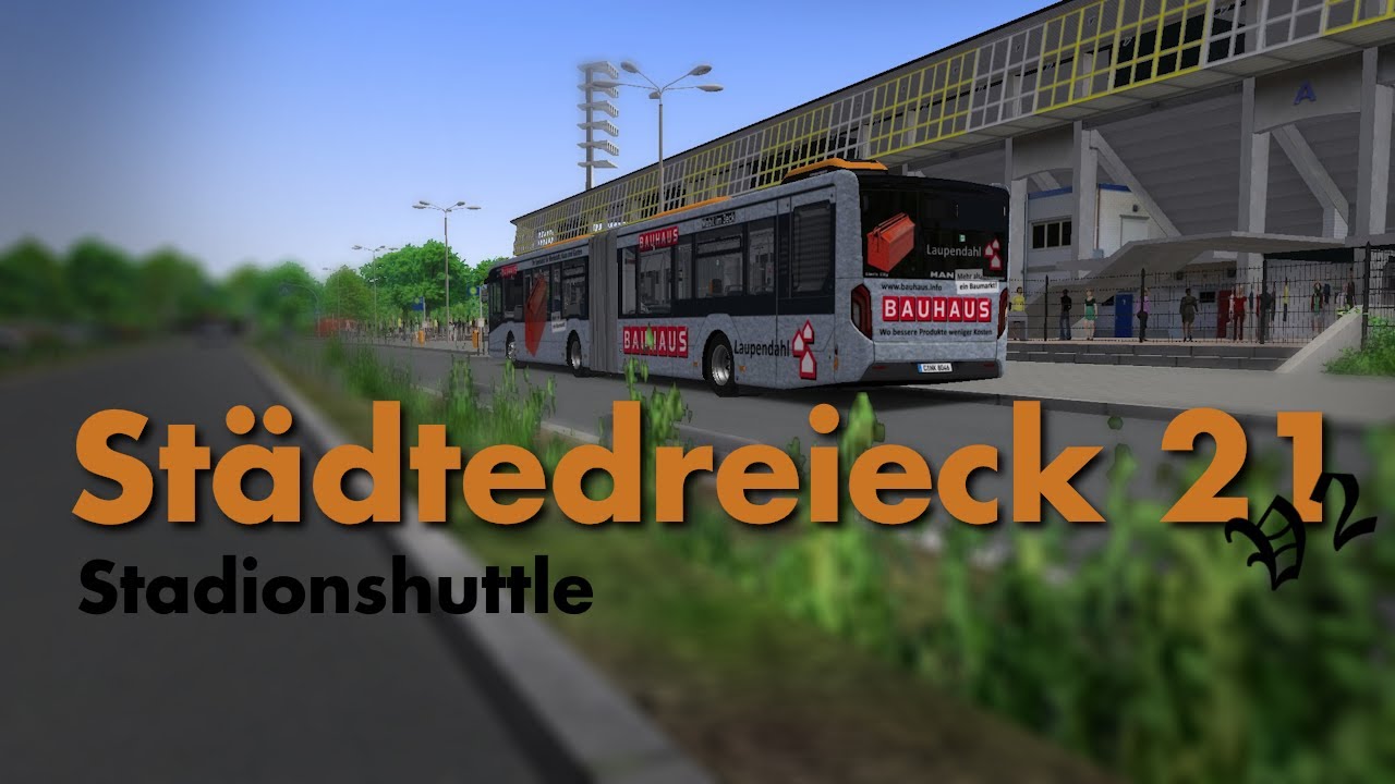 Auf dem Shuttle zum Stadion - OMSI 2 #02
