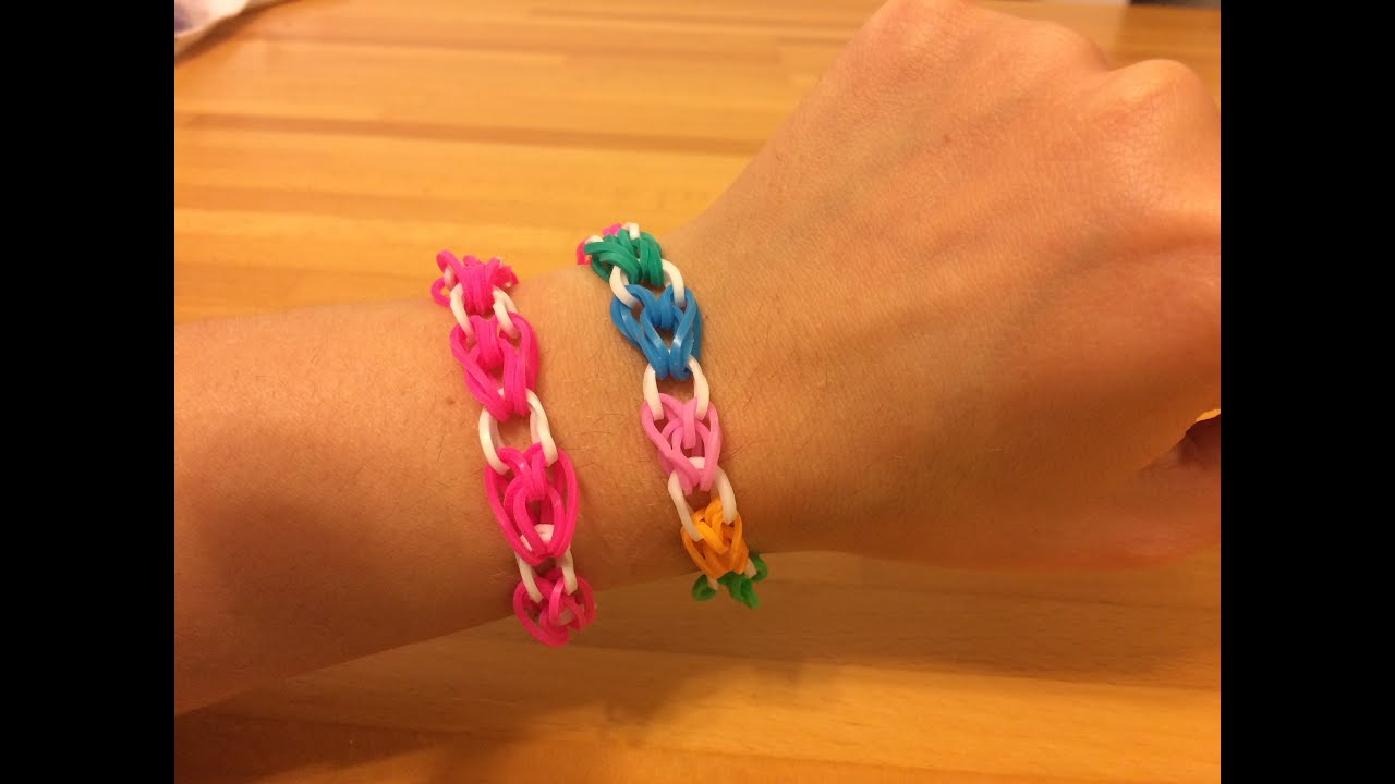 Bracciale Elastici di Catenella a CUORE - Edizione San Valentino -By Lilla