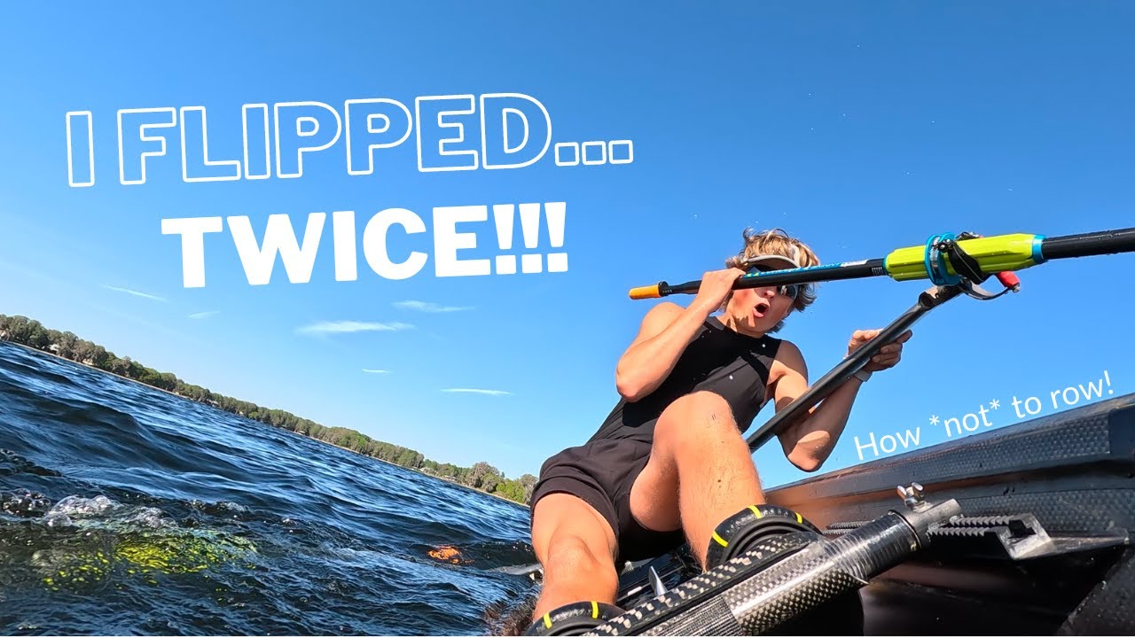 My First Time Rowing a Single!