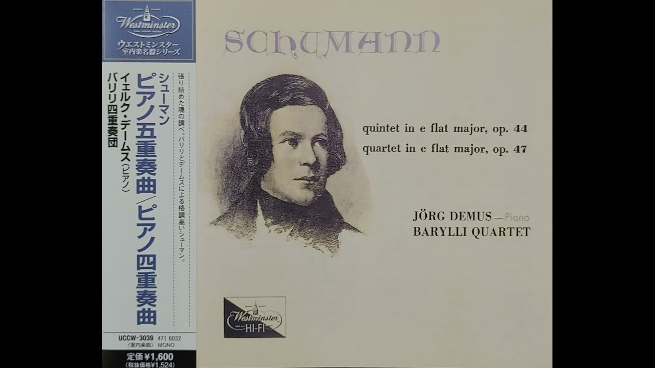 Schumann: Piano Quintet Op.44  -Jorg Demus
