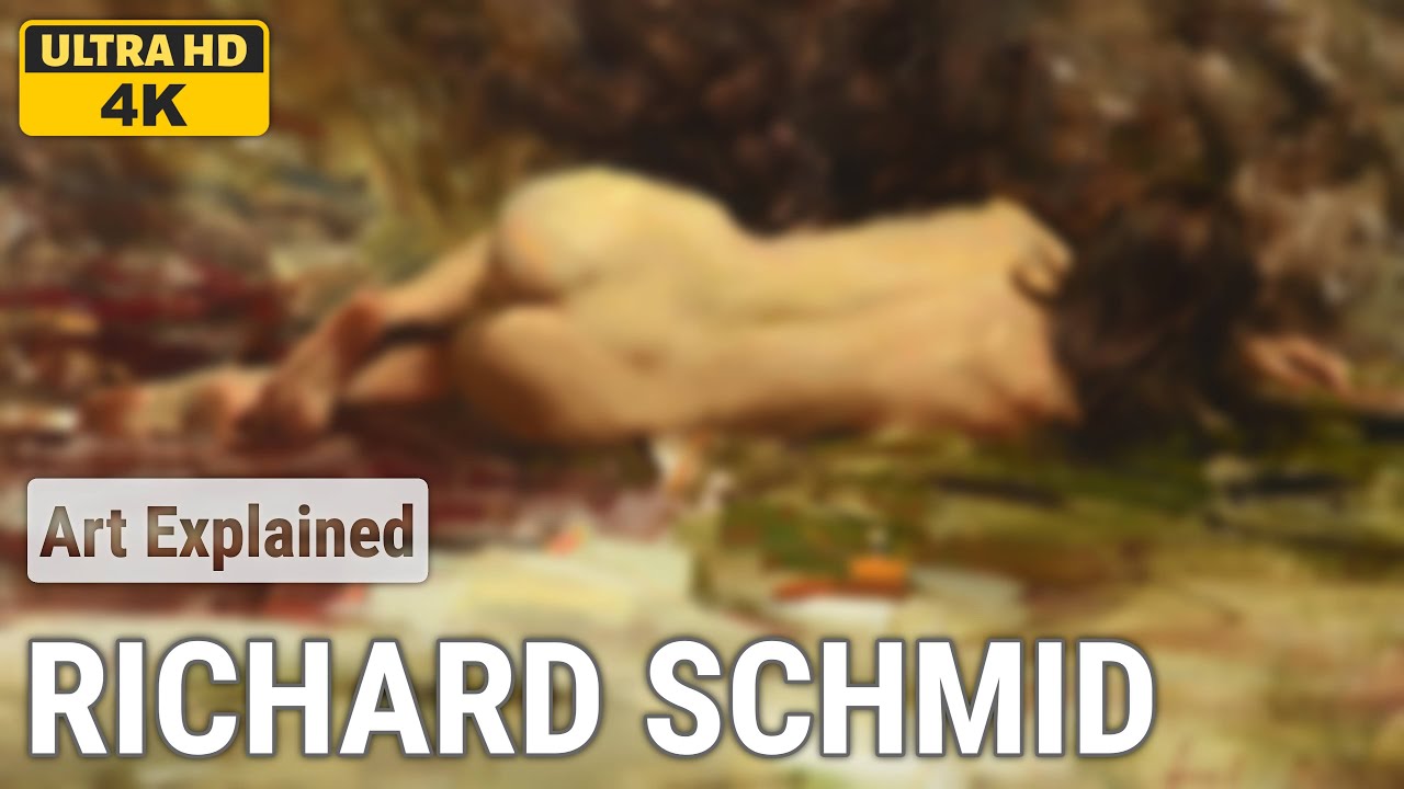 Richard Schmid: A collection of 10 oil paintings with title and year, 1961-1971 [4K]