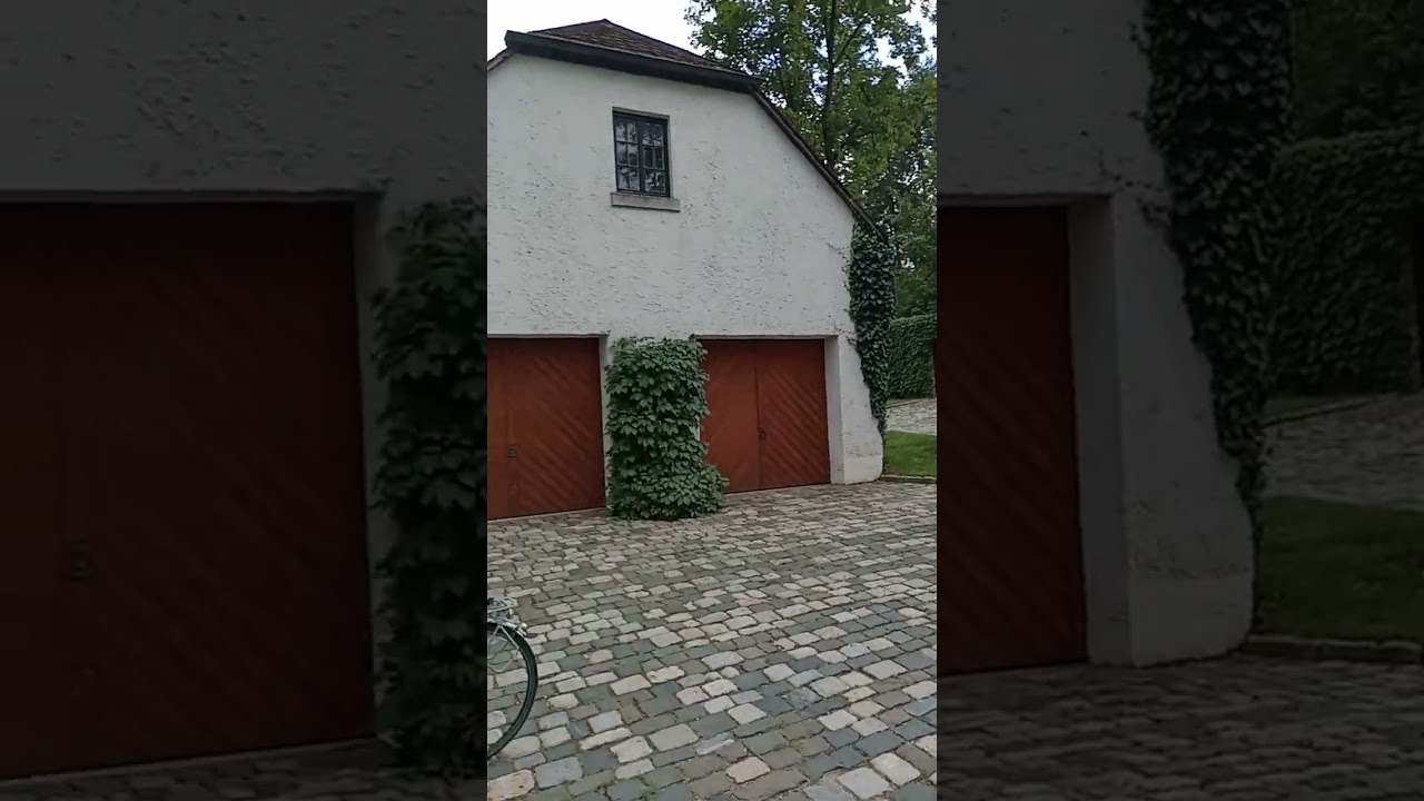 Lauf um den &ouml;ffentlichen Bereich vom Schlo&szlig; Hofeck auf dem Weg nach unten an die Saale letzter Tag..