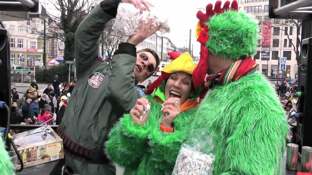 Rosenmontagszug in Essen