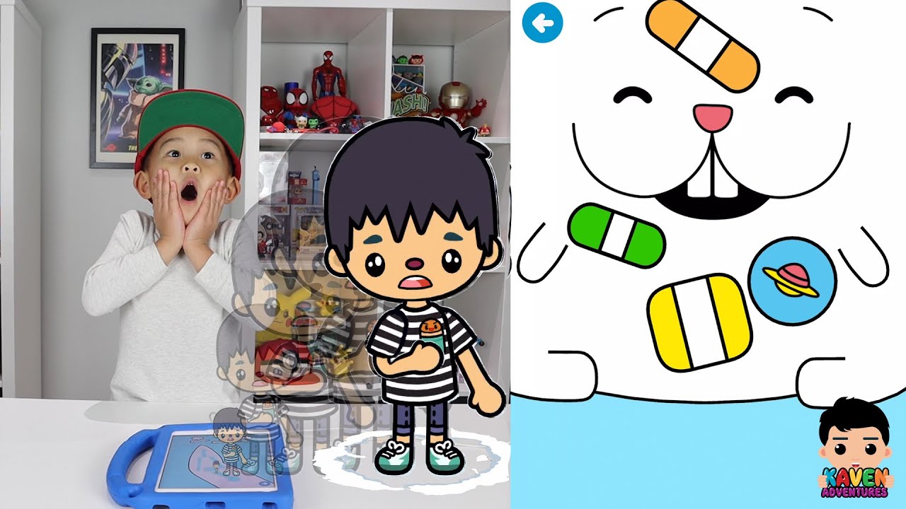 Toca Boca Pet Doctor Gameplay With Game Character | Pretend Play | Kaven App Reviews