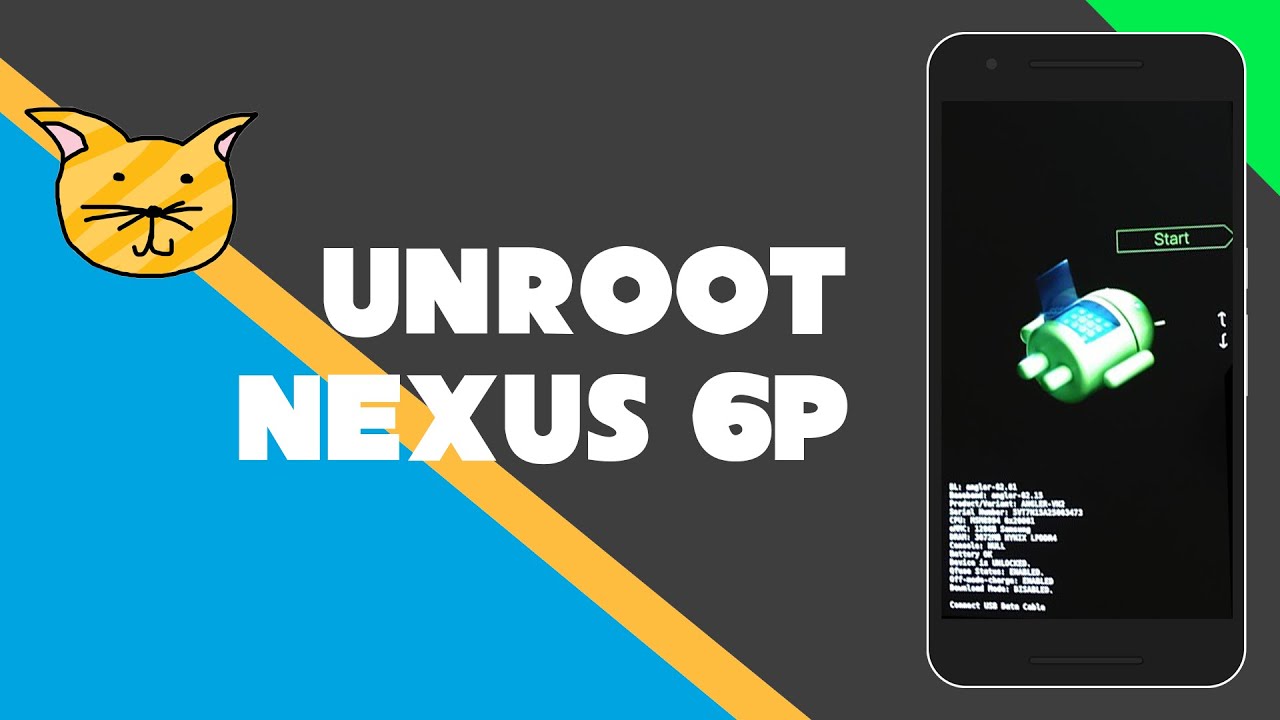 Nexus 6P: Unroot, Unbrick and Return to Stock