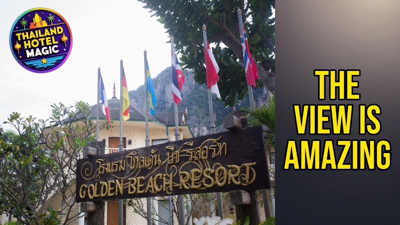 Golden Beach Resort - The View Is Amazing | Krabi, Thailand🏩