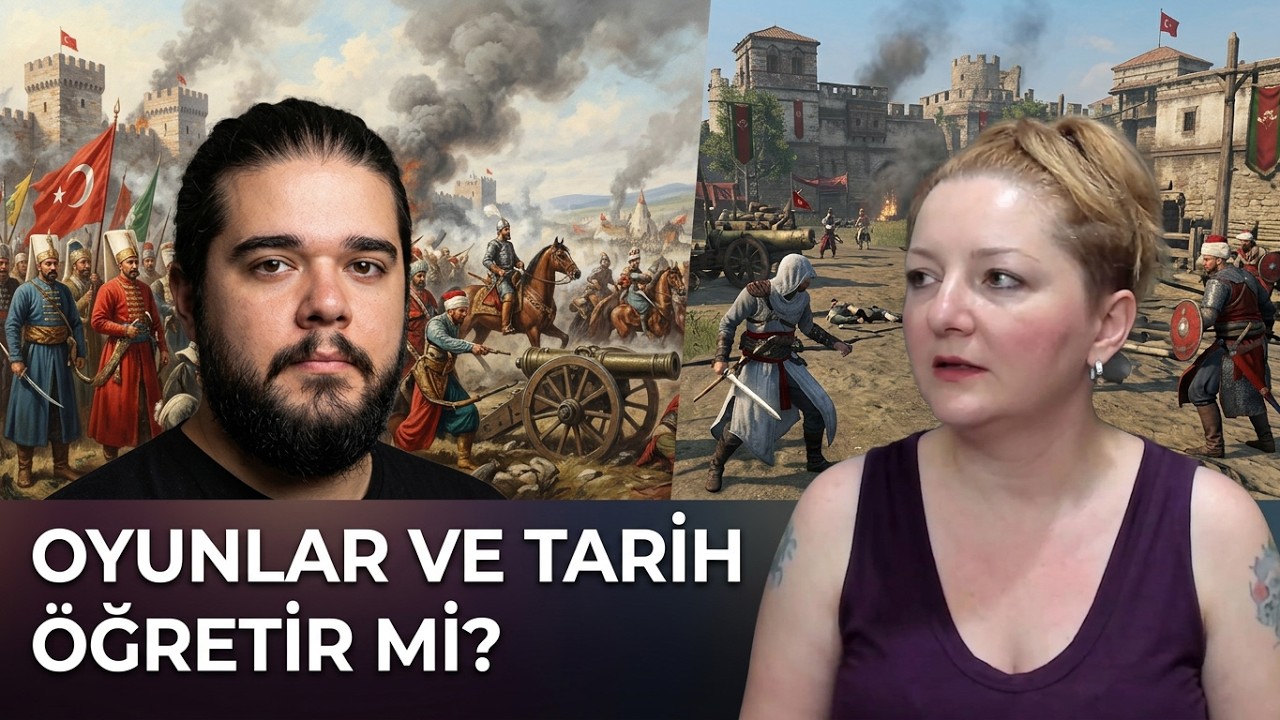Bilgisayar Oyunlarından Tarih Öğrenilir mi? Can Sungur Konuğumuz @csnaber @csnaberLIVE