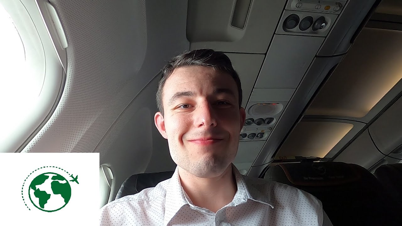 25 Minuten Flug! Lufthansa Airbus A319-100 Business Class FRA-STR