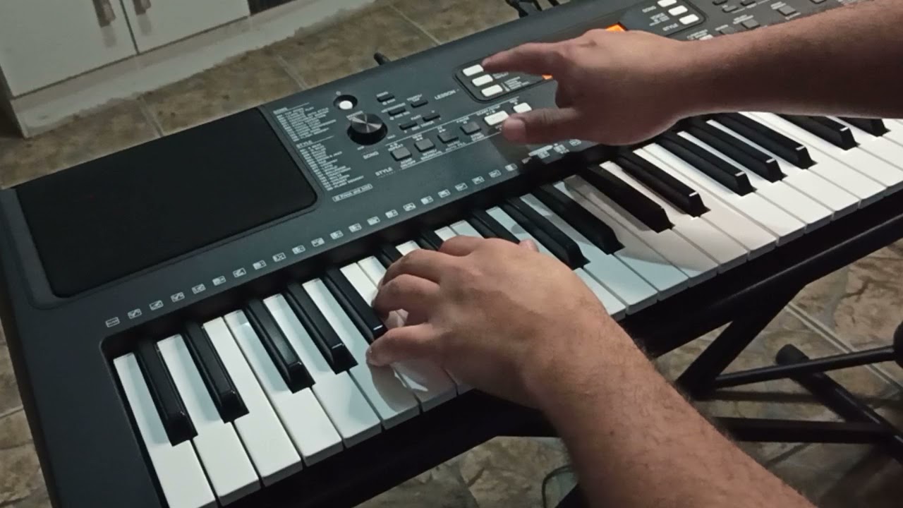 Como usar o acompanhamento do teclado - Vídeo 02 - Por David Sousa
