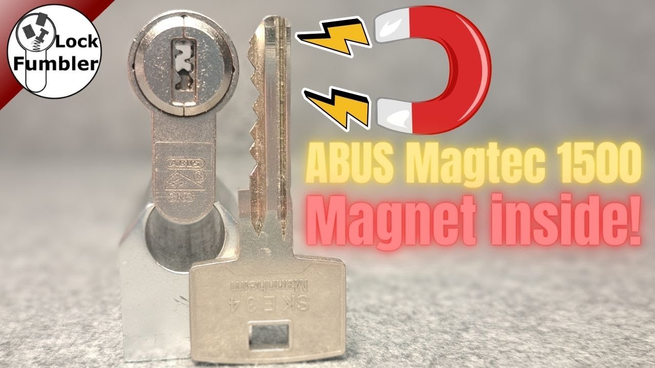Дверной замок ABUS требует небольшой хитрости с магнитом 🧲, чтобы его открыть [245]