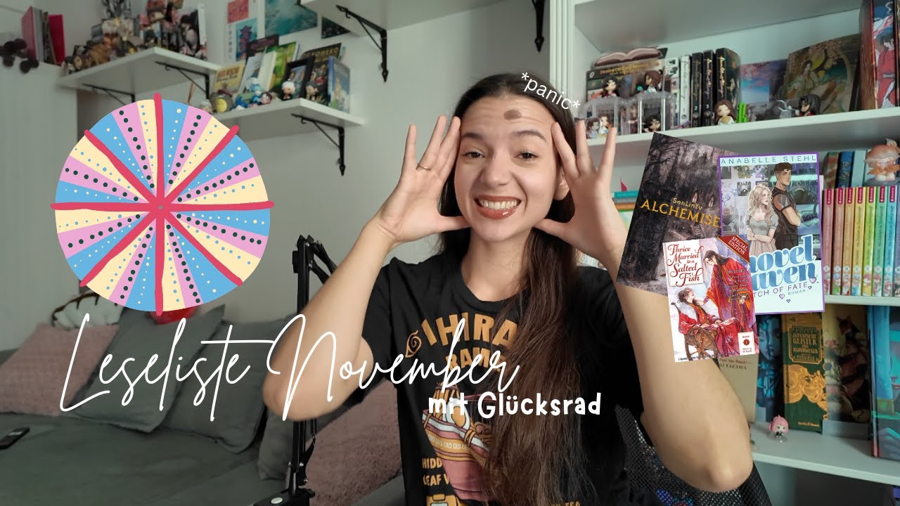 Leseliste November 2025 💙📚🤞 || erspielt mit mir die Liste