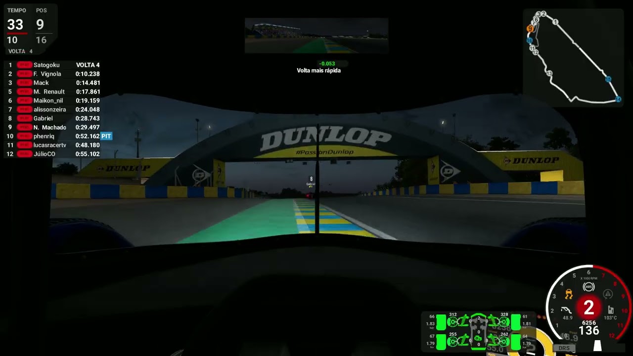 Live flagamer LeMans P1 - 22/06/2025