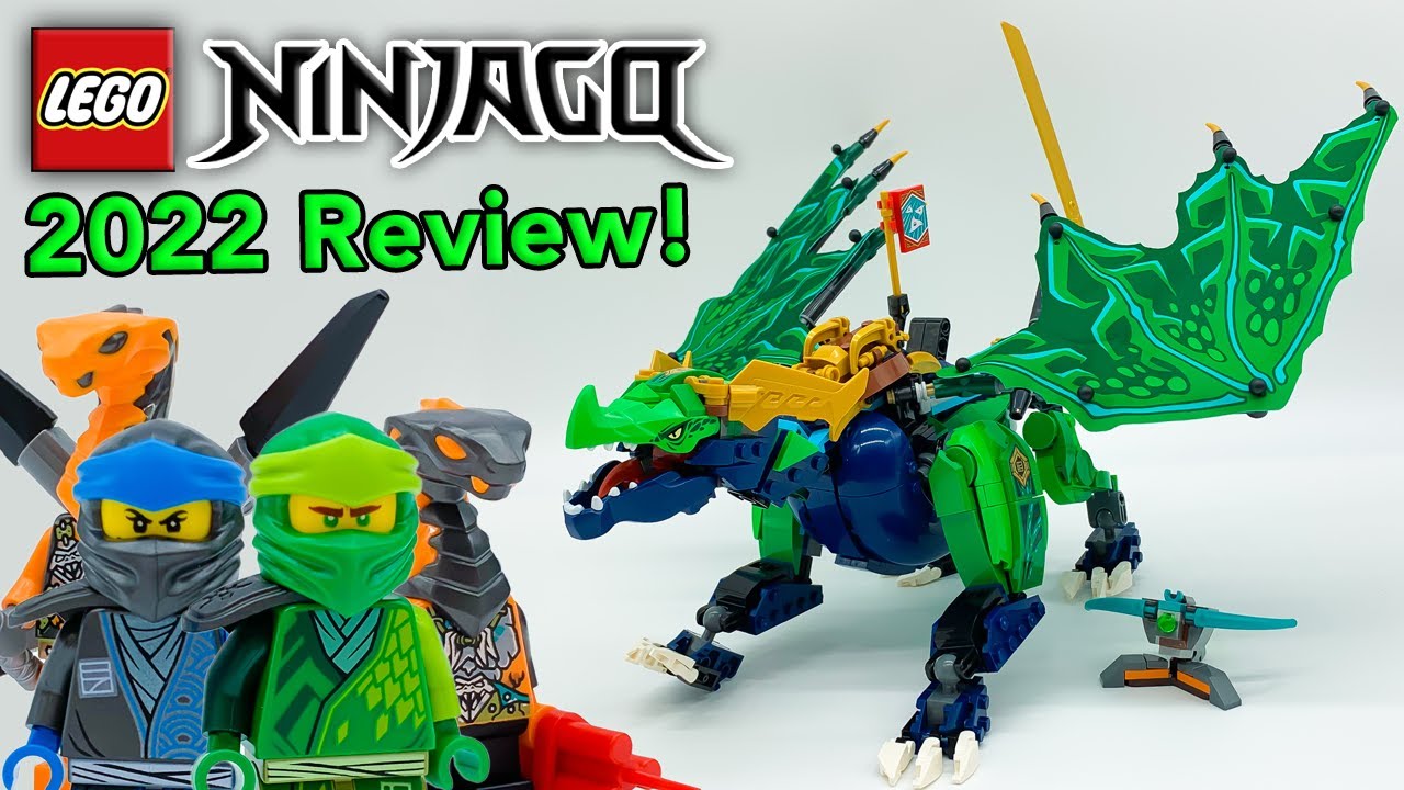 LEGO Ninjago Lloyd's Legendary Dragon Review! Set 71766