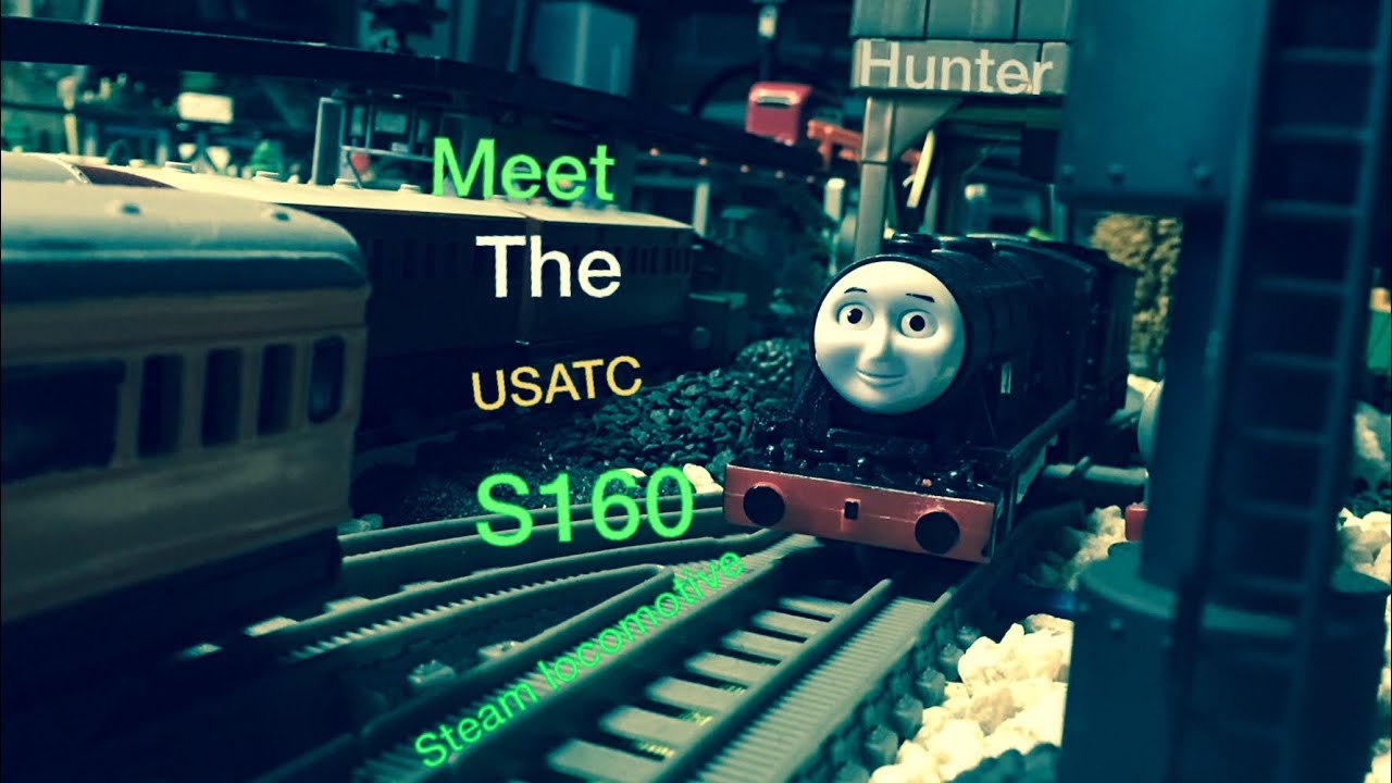 Meet Hunter the USATC S160 class steam locomotive.