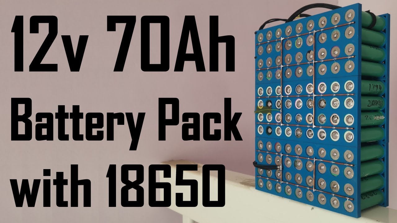 12v 70Ah Battery pack | 18650 | MakerMan