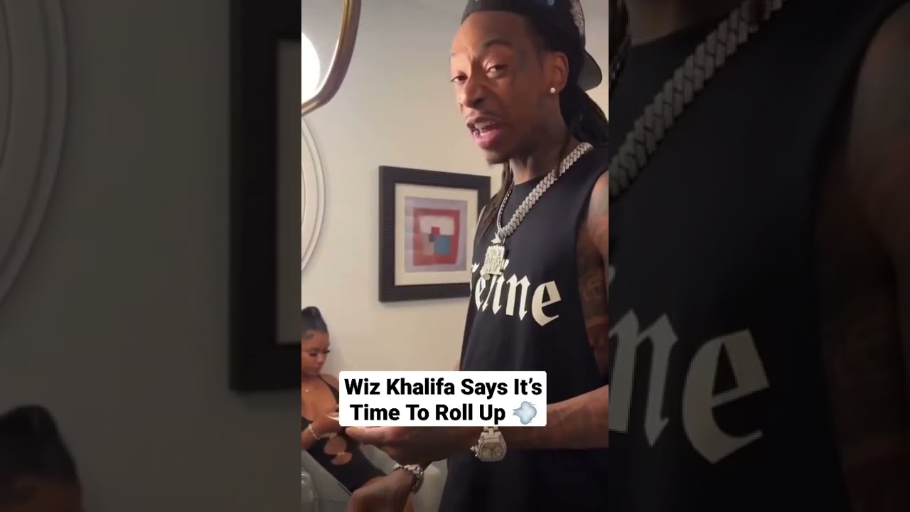 Wiz Khalifa Says It&rsquo;s Time To Roll Up 💨 #shorts #wizkhalifa #420