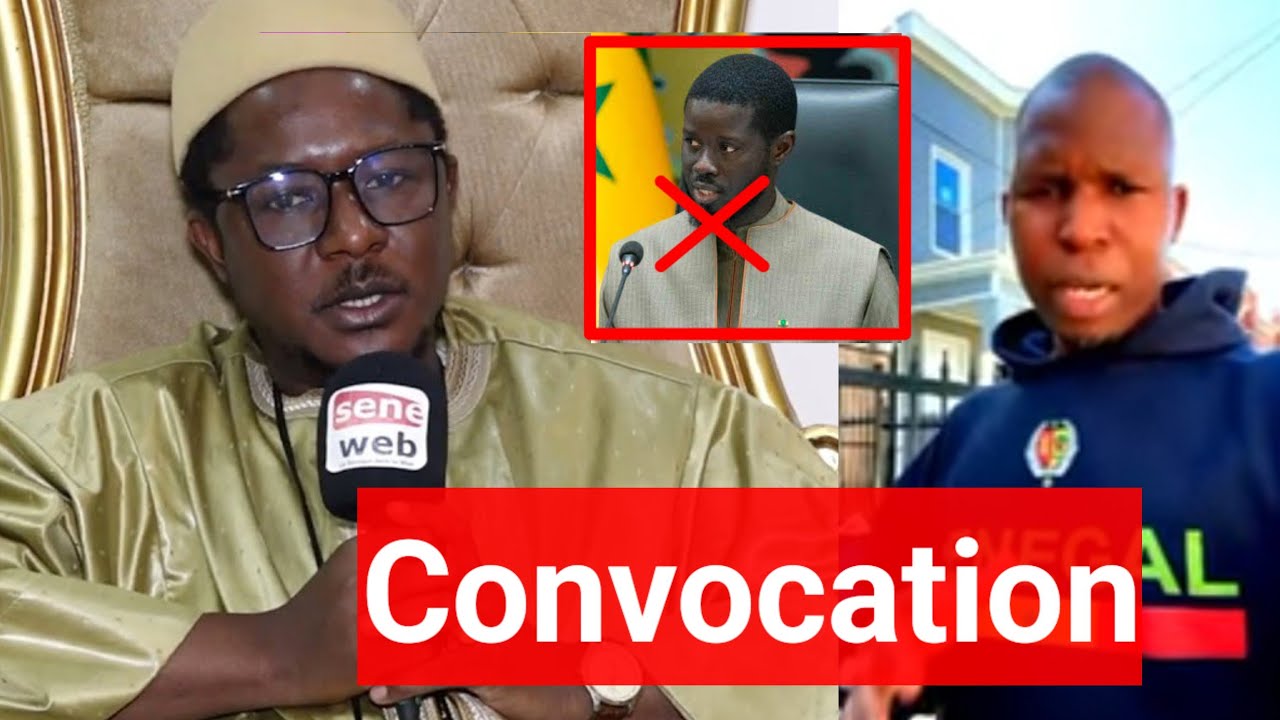 Convocation de Cheikh Bara Ndiaye moci nara topou Diomaye Faye mingui maxky mackylou