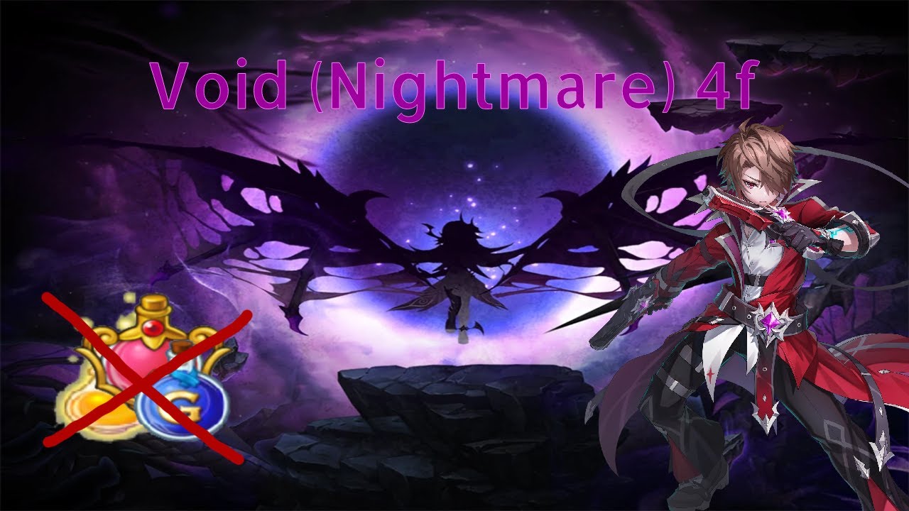 Rufus - Void(Nightmare) 4f Solo no potions - Grand Chase Classic