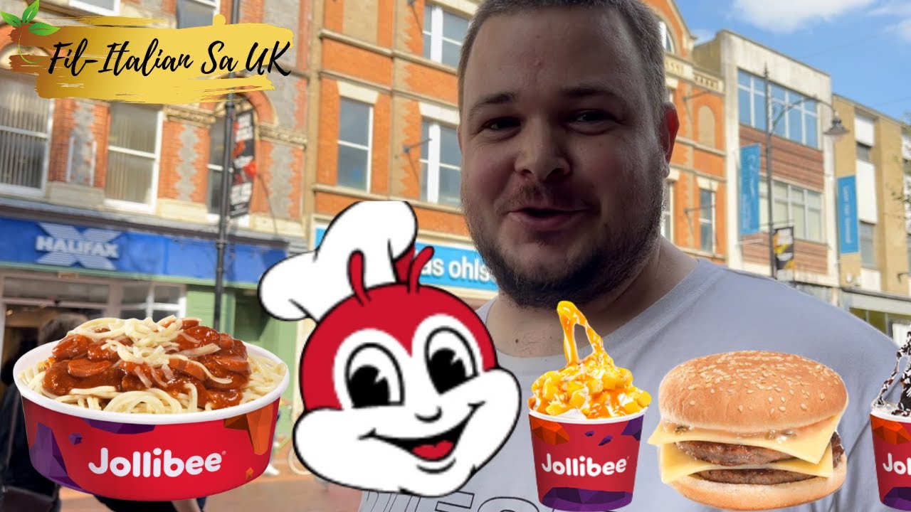 British People Reaction On Jollibee | Our First Jollibee Experience