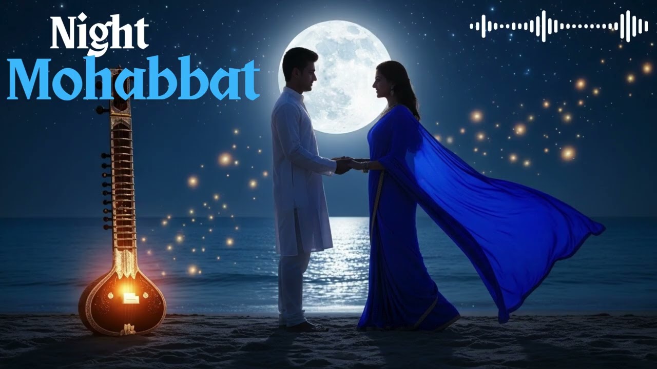 Indian Romantic Couple Dance Under Moonlight | Bollywood Love Remix Music