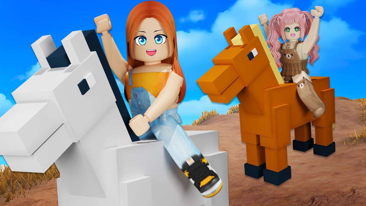 ADVENTURE SUMAKAY KAMI SA KABAYO NI ATE DARA 🐴 | ROBLOX Dangerous Horse Riding