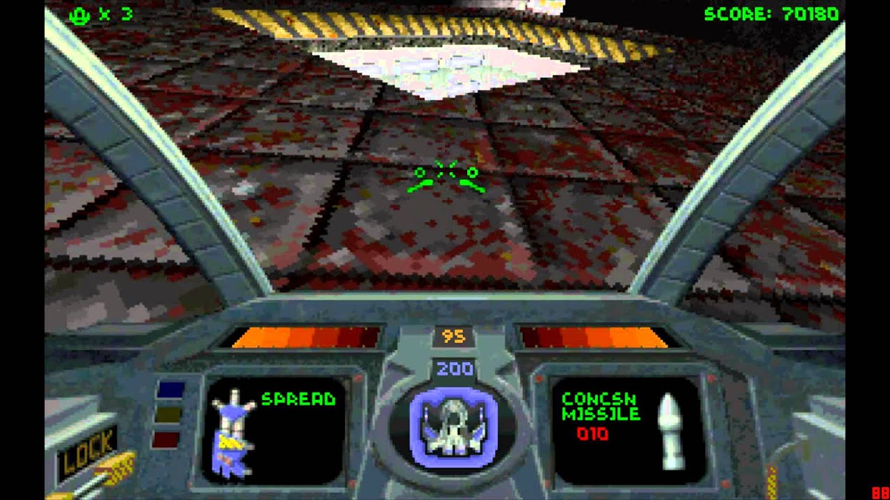 Descent: Destination Saturn Gameplay