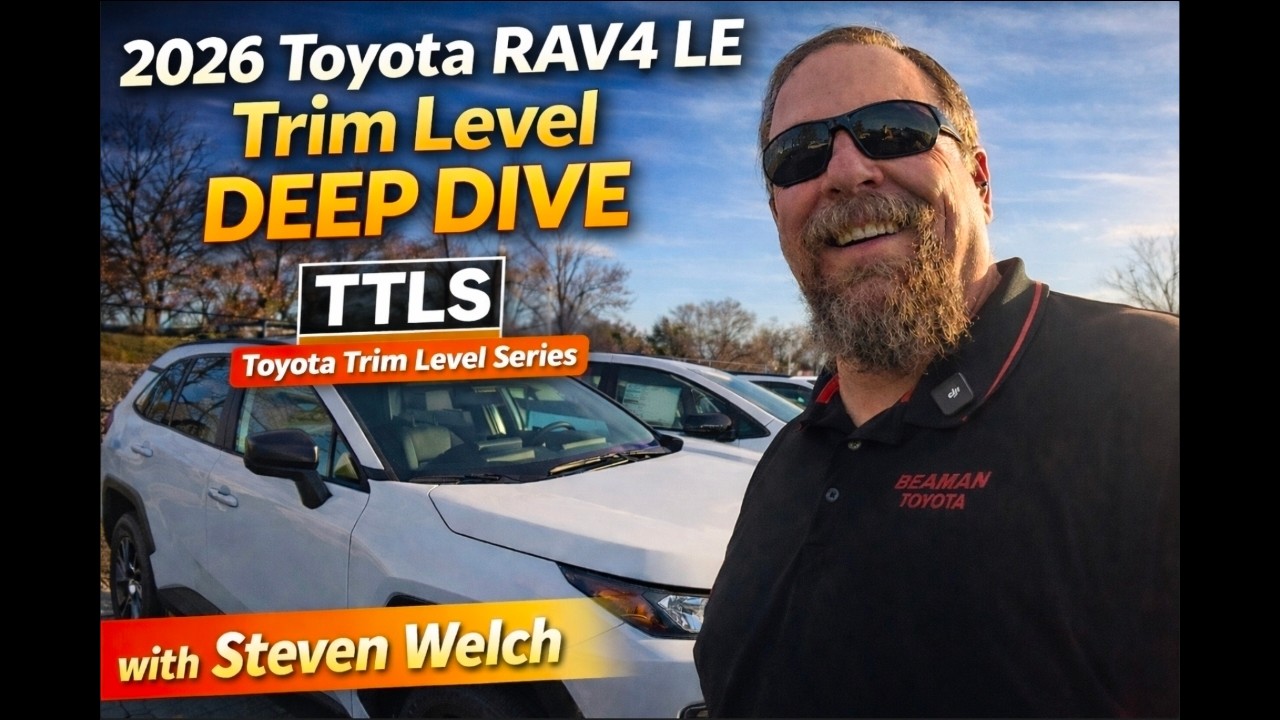 Toyota Rav4 LE Trim level for 2026 Deep Dive Toyota trim level series TTLS