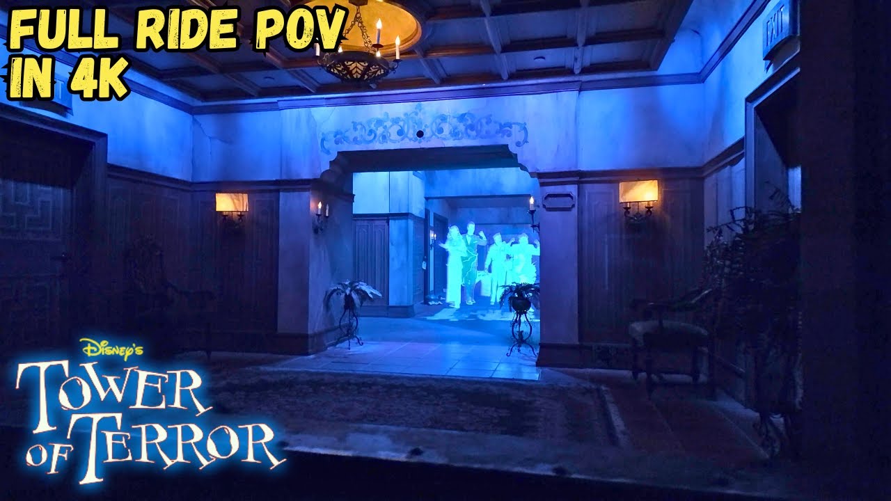 The Twilight Zone Tower of Terror Ride Experience 2025 [4K] | Hollywood Studios - Walt Disney World