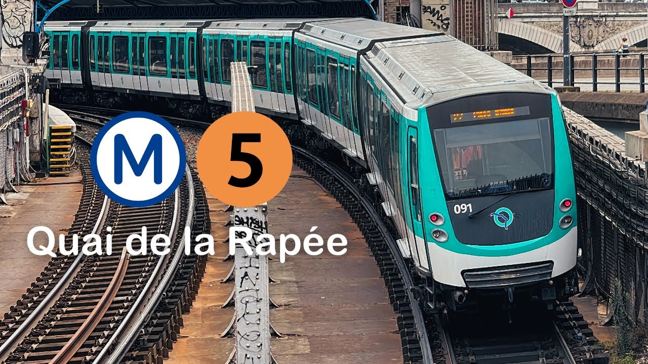 [Paris] Métro 5 (MF01) – Quai de la Rapée