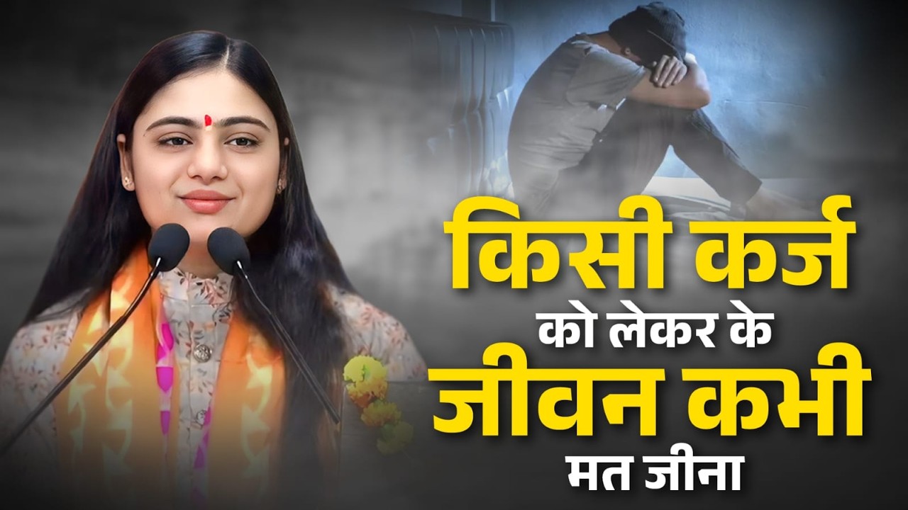 किसी से कर चले लेकर के नहीं जीना चाहिए कर्ज चुका नहीं पाओगे जीवन मे - Pujaya Aradhana Deviji