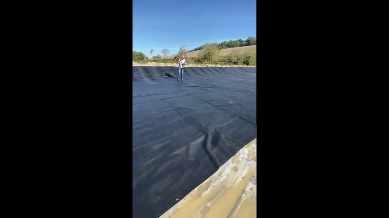 Polygomma EPDM liner installed in Italy.