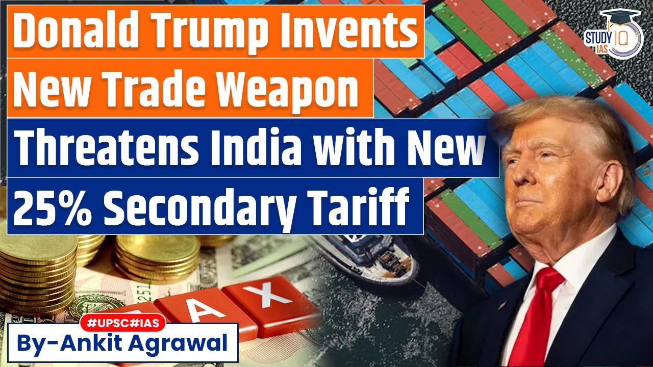 Trump threatens India with a new 25% tariff for importing oil from Venezuela | By Ankit Agrawal