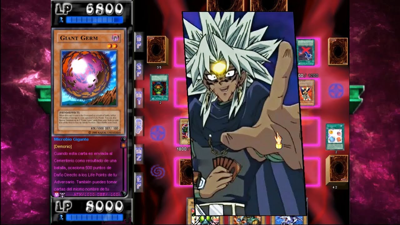 PC - Yu-Gi-Oh! Power of Chaos Marik The Darkness [2004] Español