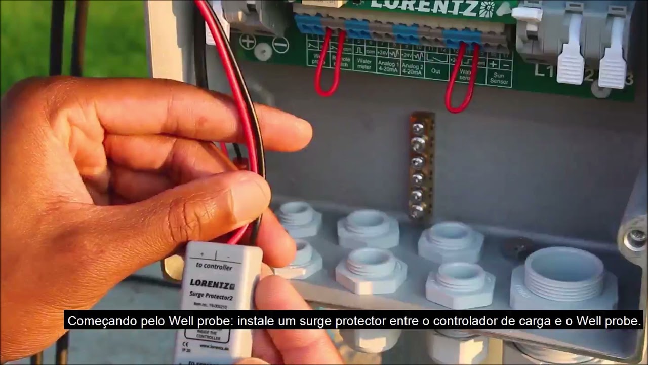 Instalação da Bomba Solar Lorentz PS2 -200 - 4000