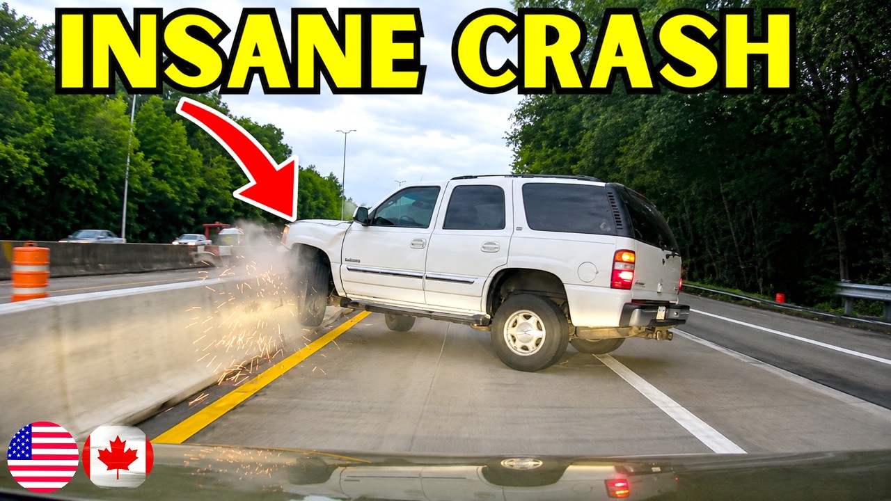 INSANE CAR CRASHES COMPILATION | BEST OF USA & CANADA ACCIDENTS - PART 11