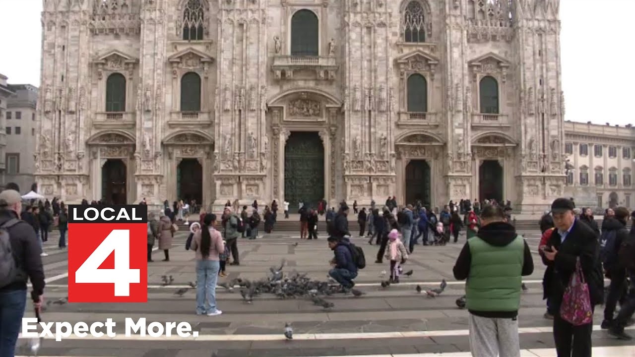 Tourists flock to Milan’s Duomo, but wildlife also calls the cathedral home