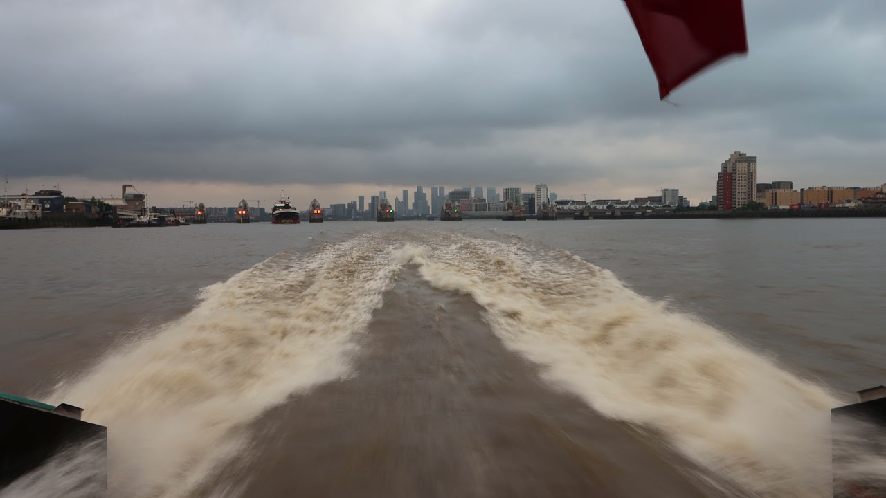 Uber Boat by Thames Clippers - from North Greenwich to Royal Wharf, then to Woolwich