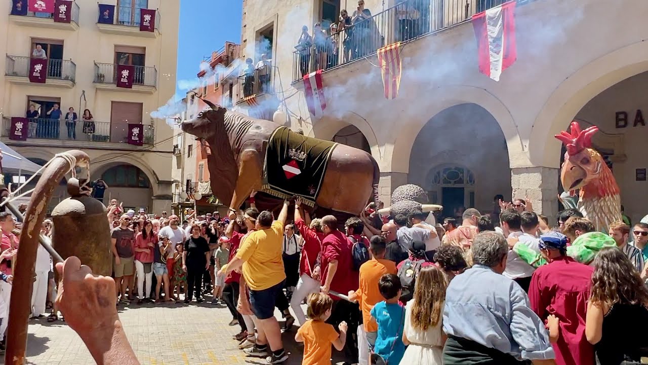 Balladetes del migdia amb la participació del Seguici Cerimonial (Festa Major Sant Joan 2022)