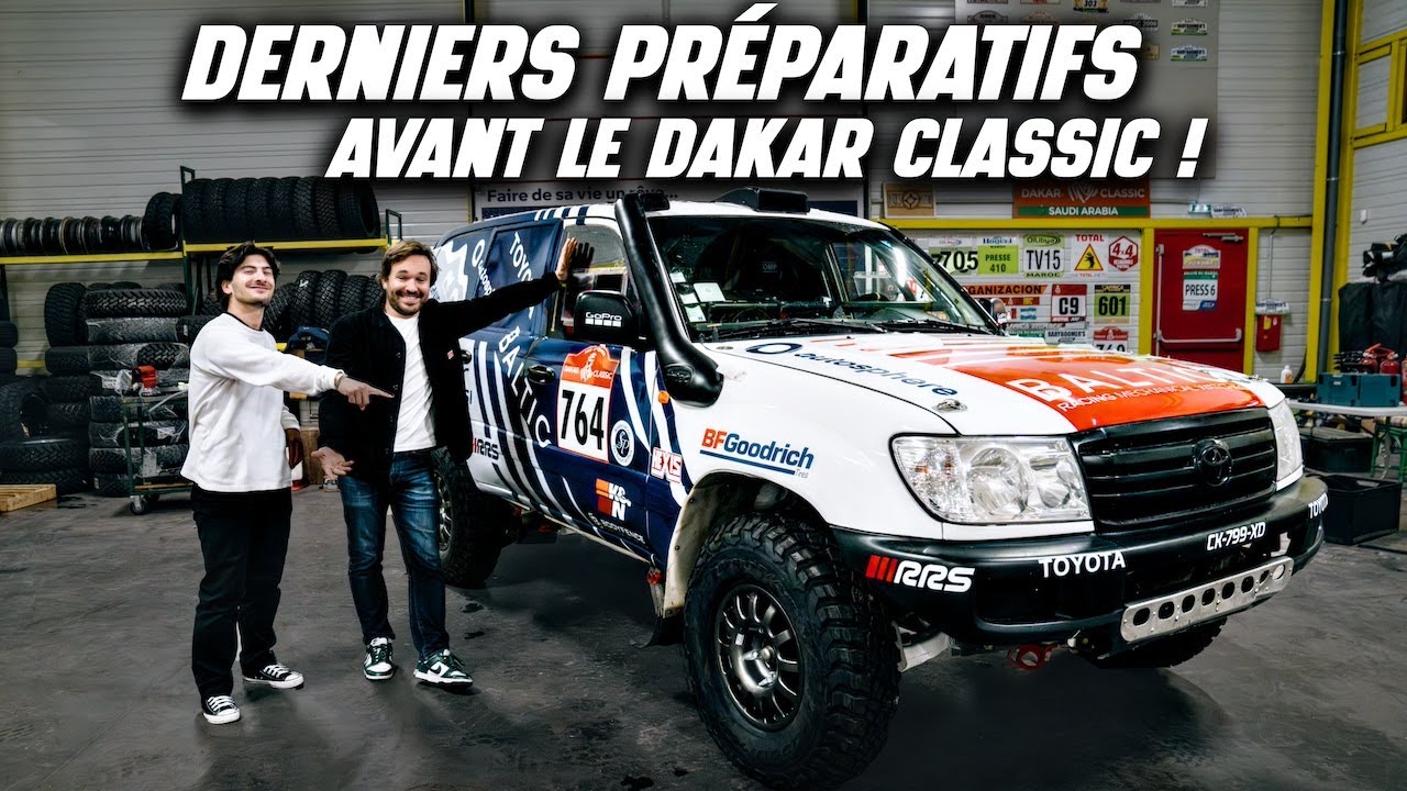 J-7 avant le Dakar Classic : Le Land Cruiser est parti avant nous ! 🚀