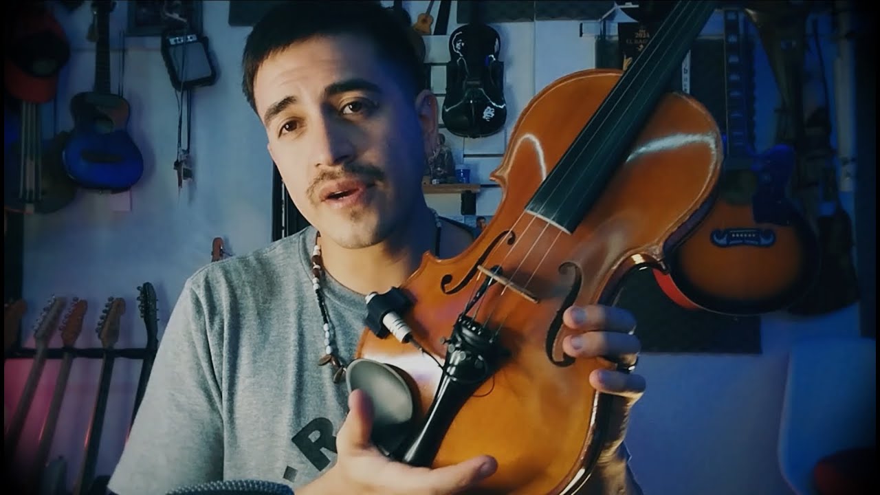 NUEVO micrófono para violín estilo 