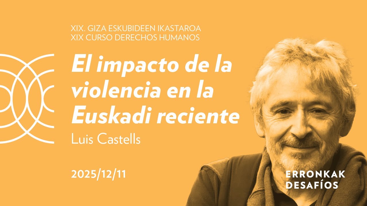 El impacto de la violencia en la Euskadi reciente, Luis Castells | San Telmo Museoa