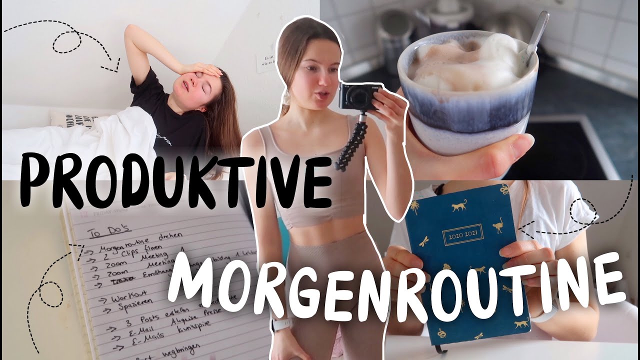 Produktive MORGENROUTINE als Studentin // gesunde Gewohnheiten