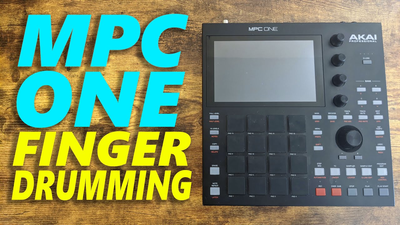 MPC One Finger Drumming Practice (WAY Harder than I Thought)