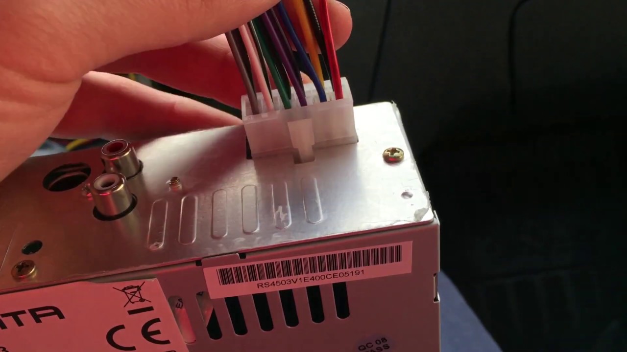 Ako namontovať Auto Rádio//čítaj popis//