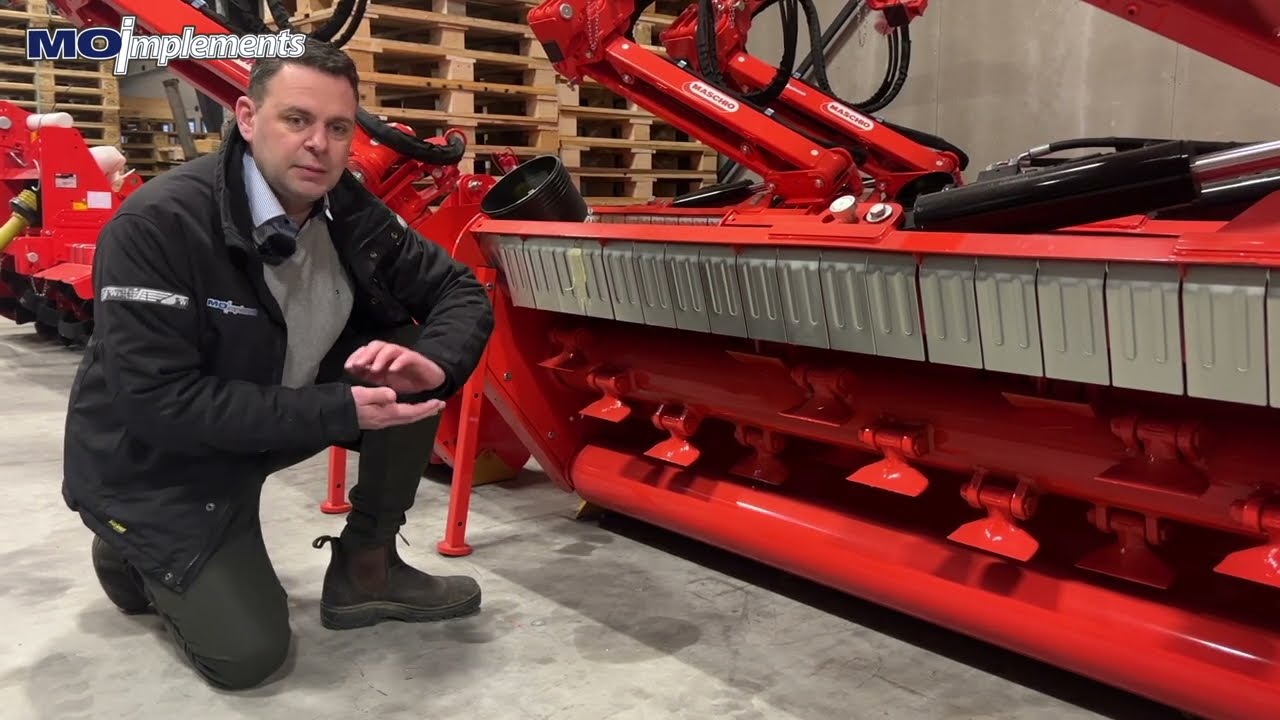 Maschio Afpudser / slagleklipper. Pr&aelig;sentationsvideo fra MO Implements A/S