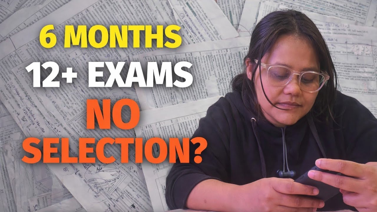12+ Exams in 6 Months… Above Average Marks but No Selection | Why I’m Still Preparing