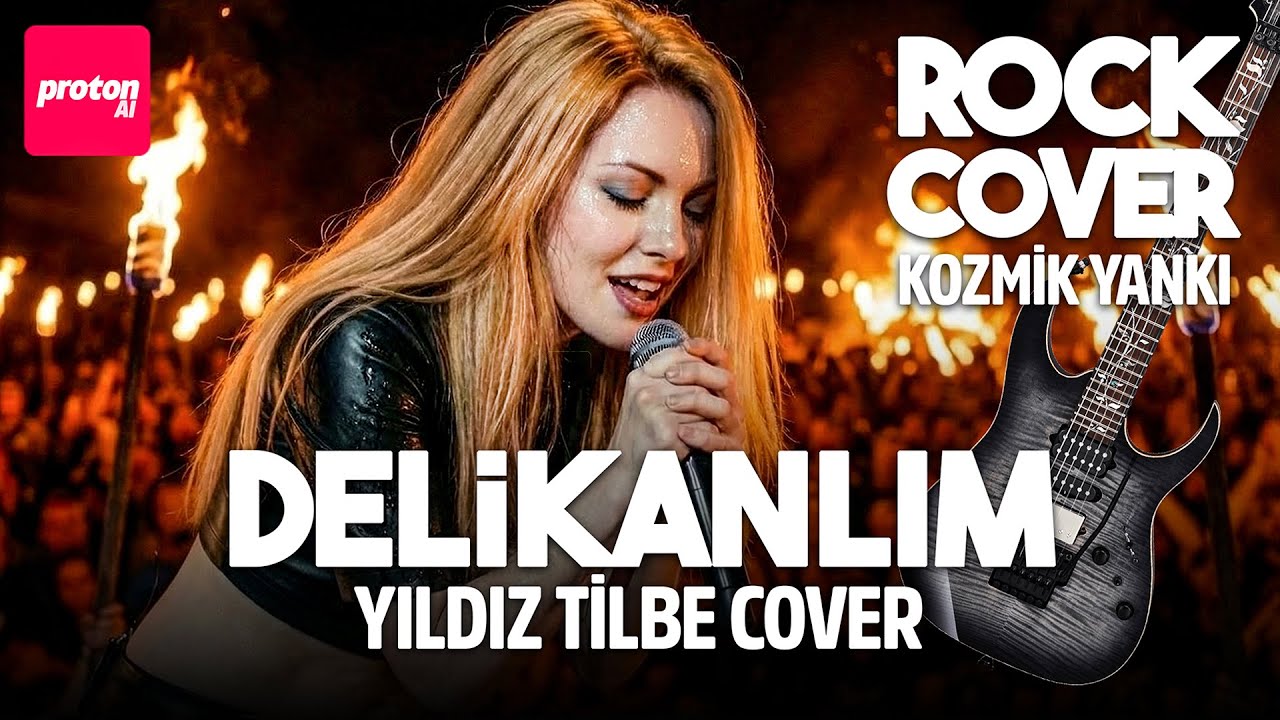 Deli̇kanlım l Rock Cover - Yıldız Ti̇lbe - Kozmik Yankı